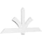 Ekena Millwork Redmond Architectural Grade PVC Gable Bracket, 84"W x 35"H x 2"D x 6"F, 10/12 Pitch GBP084X35X0206RED00 - alternate 1